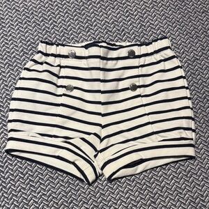 NWT Jacadi Navy and White Striped Shorts - NWT (6 months)